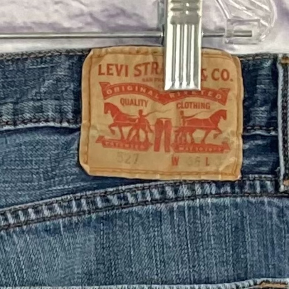 👖🔥 Men’s Levi’s 527 Yellow Tab Jeans – 🔥👖 - Picture 5 of 12